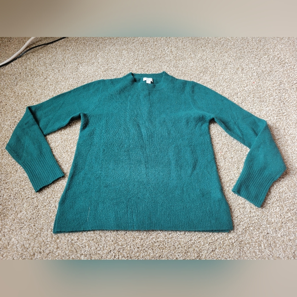 J.Crew Super Soft Emerald Green Long Sleeve Sweater